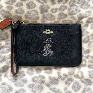 Coach Disney Minnie Mouse Wristlet